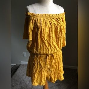 Off Shoulder and Shorts Set